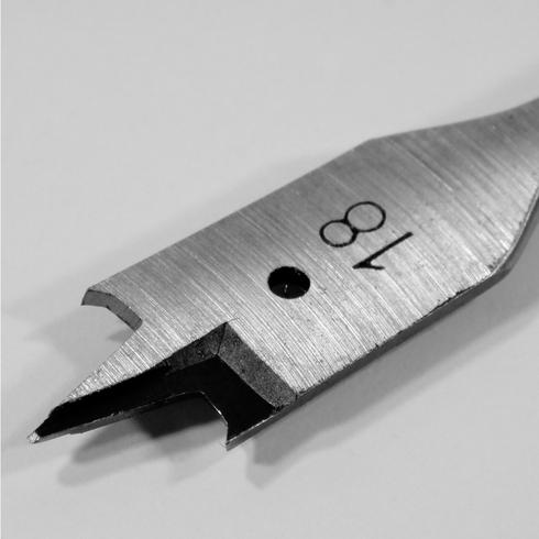 Flachfräsbohrer Ø 14 mm 1//4/" 6-kant Aufnahme Holzflachbohrer Senker Flachbohrer
