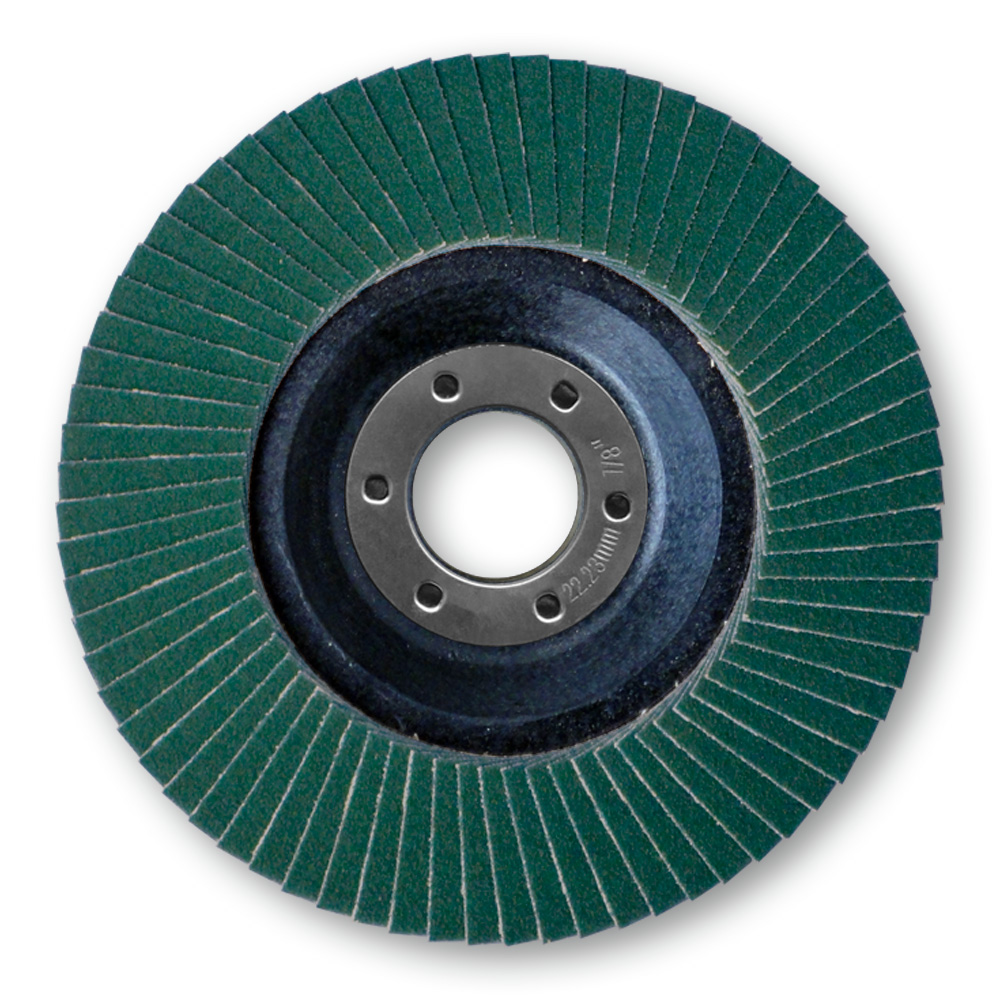 Fächerschleifscheibe Körnung 180 – 100 Mm X 16 Mm Für Winkelschleifer, Aluminiumoxid, Elastisch & Kühlschleifend – 1 Stück