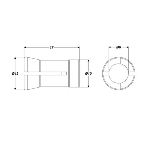 Druckspannzange [Ø 6 mm] photo #5
