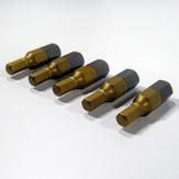 HEX4 x 25 mm, 5 tgl.