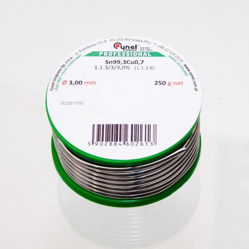 Bleifrei Lötzinn 0,7mm mit Flussmittel 1m meter Lötdraht solder wire lot zinn