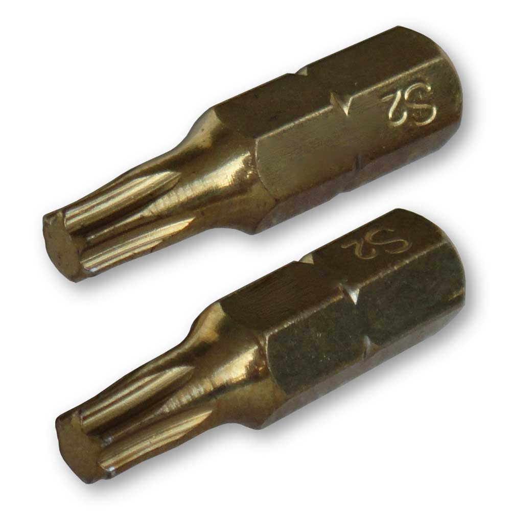 Torx Bit T8 T10 T15 T20 T27 T30 T40 25mm lang Bits Schrauberbits torx kurz - Bild 7 von 8